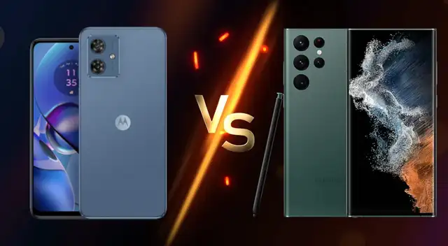 Samsung y Motorola compiten por ser las mejores marcas de celulares.