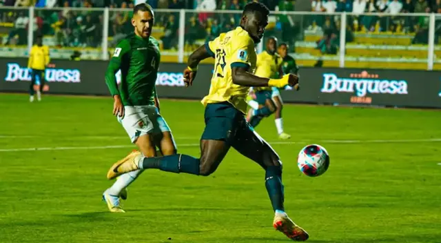 Ecuador derrotó 2-1 a Bolivia en La Paz por la primera ronda de las Eliminatorias 2026.