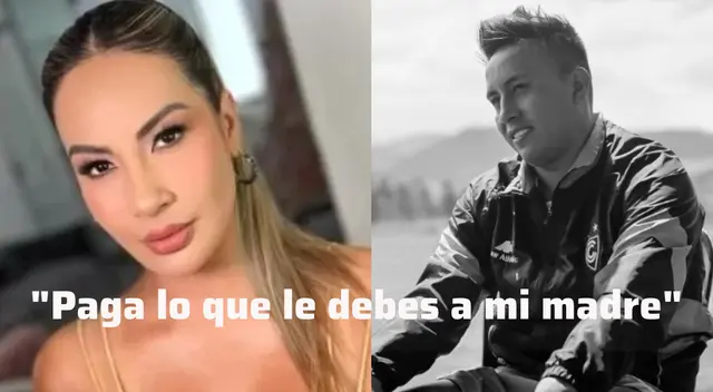 Pamela López le solicita a Christian Cueva que le pague deudas que le arrastra a su madre. Pamela López le solicita a Christian Cueva que le pague deudas que le arrastra a su madre.