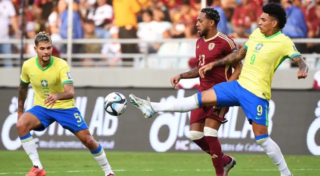 Venezuela y Brasil jugaron en Maturín por las Eliminatorias Sudamericanas 2026. Venezuela y Brasil jugaron en Maturín por las Eliminatorias Sudamericanas 2026.