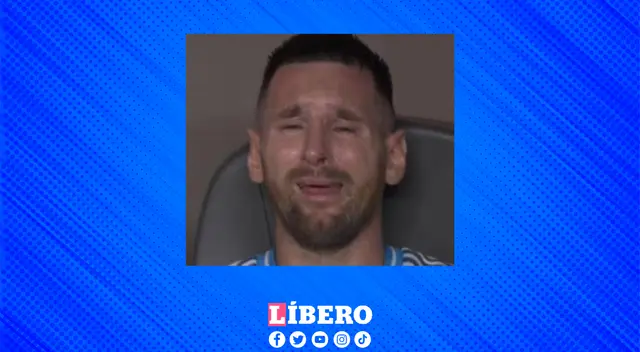 Hinchas de Argentina imaginan así a Messi tras los dos goles de Paraguay.