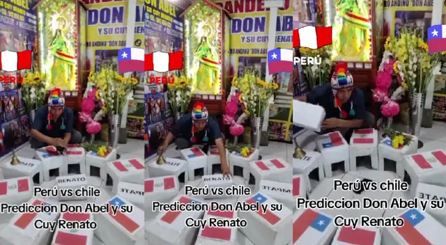 El Cuy Renato dio a conocer que la selección peruana le ganaría a Chile. El Cuy Renato dio a conocer que la selección peruana le ganaría a Chile.