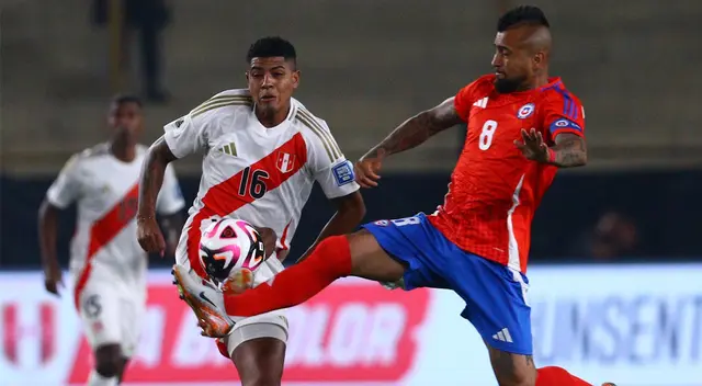 Arturo Vidal volvió a ser titular con Chile en las Eliminatorias 2026.