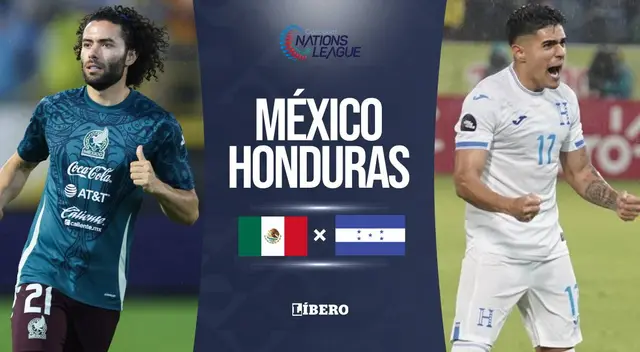 México vs. Honduras juegan EN VIVO HOY por la Liga de Naciones Concacaf.
