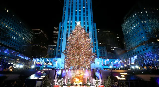 Árbol de Navidad del Rockefeller Center de Nueva York 2022 Árbol de Navidad del Rockefeller Center de Nueva York 2022
