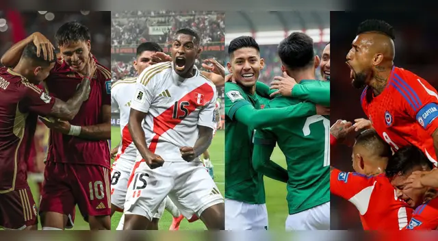 Conoce los seis partidos que le restan a Perú, Venezuela, Chile y Bolivia.