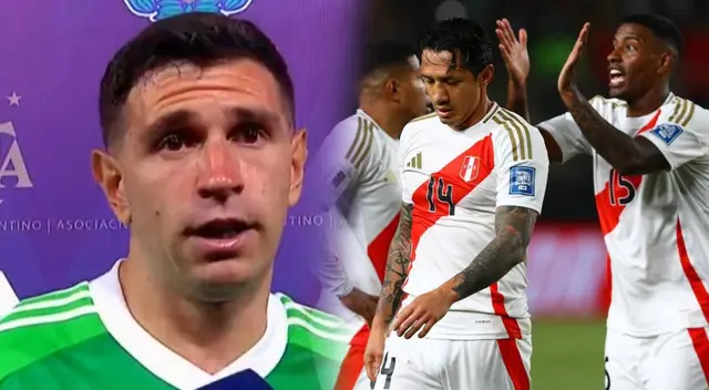 Dibu Martínez se pronunció luego del triunfo de Argentina ante Perú en Buenos Aires Dibu Martínez se pronunció luego del triunfo de Argentina ante Perú en Buenos Aires