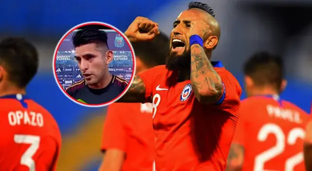 Arturo Vidal y su polémica foto tras hundir a Perú. Arturo Vidal y su polémica foto tras hundir a Perú.