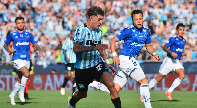 Racing y Cruzeiro se enfrentaron en la final de la Copa Sudamericana 2024.