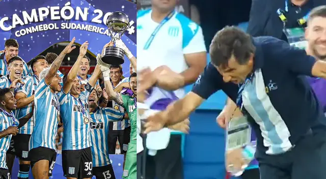 Gustavo Costas sorprendió con detalle en la final de la Copa Sudamericana. Gustavo Costas sorprendió con detalle en la final de la Copa Sudamericana.
