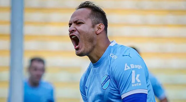 Leonel Justiniano abrió el marcador para Bolívar en el Estadio Hernando Siles. Leonel Justiniano abrió el marcador para Bolívar en el Estadio Hernando Siles.