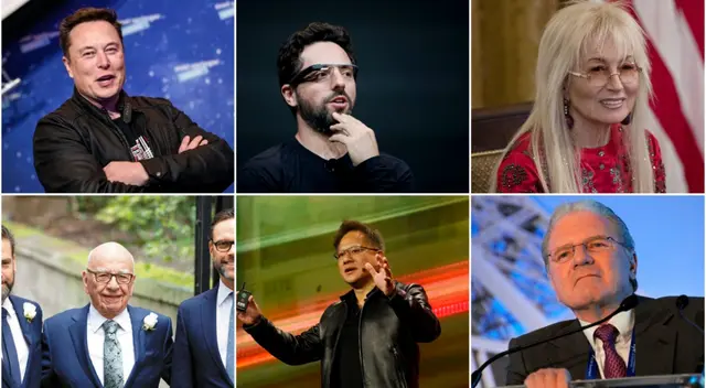 Estos son los 20 inmigrantes más ricos en Estados Unidos. Estos son los 20 inmigrantes más ricos en Estados Unidos.