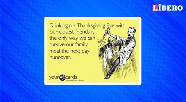 Thanksgiving: el día en que todos fingimos ser agradecidos. Thanksgiving: el día en que todos fingimos ser agradecidos.