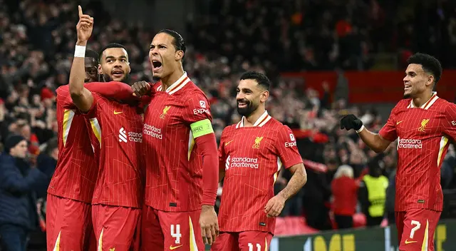 Liverpool vence a Real Madrid en Anfield por la UEFA Champions League. Liverpool vence a Real Madrid en Anfield por la UEFA Champions League.