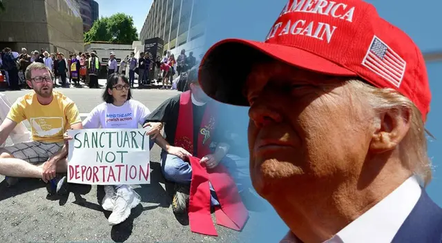 Ciudades santuario se encuentran en peligro tras futuras deportaciones. Ciudades santuario se encuentran en peligro tras futuras deportaciones.