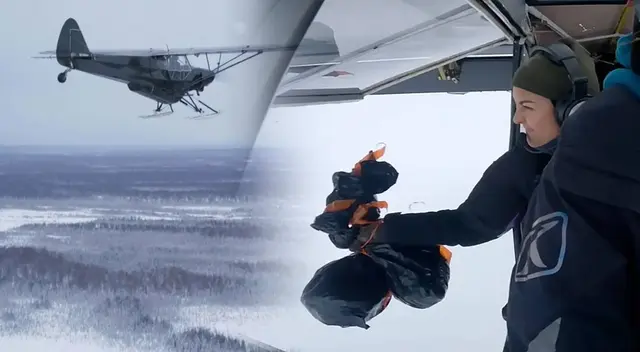 En Alaska, solo el 20 % del territorio es accesible por carretera debido al invierno.