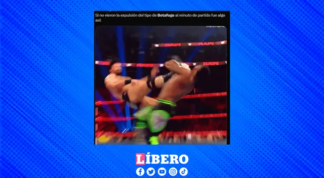 ¿Lucha libre o fútbol? En menos de un minutos, Gregore se llevó los reflectores por su fuerte entrada. ¿Lucha libre o fútbol? En menos de un minutos, Gregore se llevó los reflectores por su fuerte entrada.