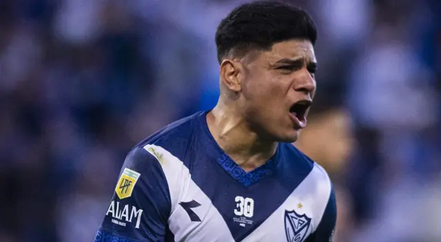 Claudio Aquino anotó el único gol de Vélez ante Sarmiento. Claudio Aquino anotó el único gol de Vélez ante Sarmiento.