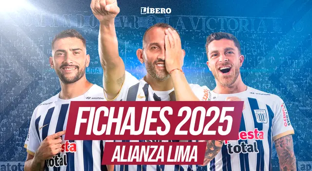 Fichajes de Alianza Lima 2025.