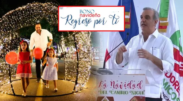 El Bono Navideño de Republica Dominicana busca apoyar a la población registrada en Supérate y SIUBEN. El Bono Navideño de Republica Dominicana busca apoyar a la población registrada en Supérate y SIUBEN.
