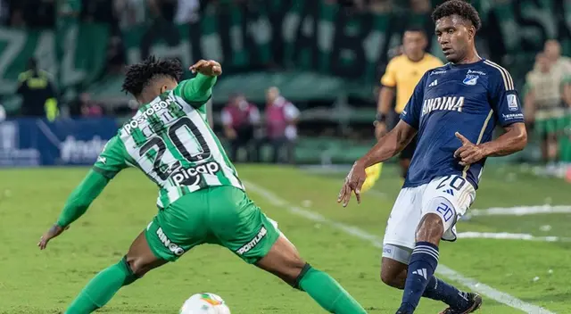 Atlético Nacional vs. Millonarios se enfrentaron por la Liga BetPlay.