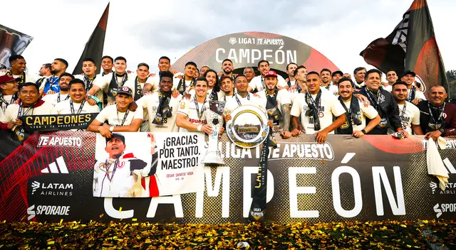 Universitario se consagró campeón de la Liga 1 2024 en la altura de Andahuaylas.
