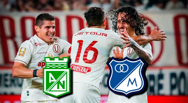 En Universitario gustan los nombres de los goleadores de Atlético Nacional y Millonarios.