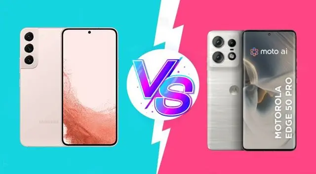 Conoce las diferencias y similitudes entre el Galaxy S22 y Motorola Edge 50 Pro. Conoce las diferencias y similitudes entre el Galaxy S22 y Motorola Edge 50 Pro.