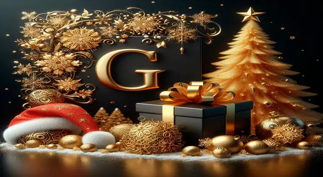 Descarga la letra G para Navidad y comparte en tus redes sociales. Descarga la letra G para Navidad y comparte en tus redes sociales.