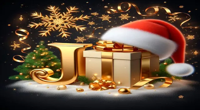Obtén la letra J diseñada con la IA de Ideogram para Navidad. Obtén la letra J diseñada con la IA de Ideogram para Navidad.