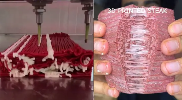 Ya puedes comprar y comer 'carne' impresa en 3D. Conoce cuáles son los precios y presentaciones. Ya puedes comprar y comer 'carne' impresa en 3D. Conoce cuáles son los precios y presentaciones.
