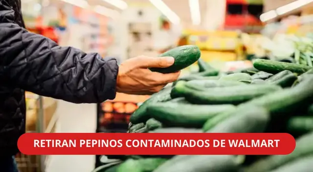 Walmart toma las medidas necesarias para cuidar a sus consumidores y retira estos pepinos contaminados por Salmonella. Walmart toma las medidas necesarias para cuidar a sus consumidores y retira estos pepinos contaminados por Salmonella.
