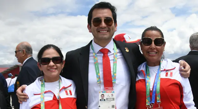 Renzo Manyari, presidente del COP, dio discurso en inauguración de los Juegos Bolivarianos 2024.