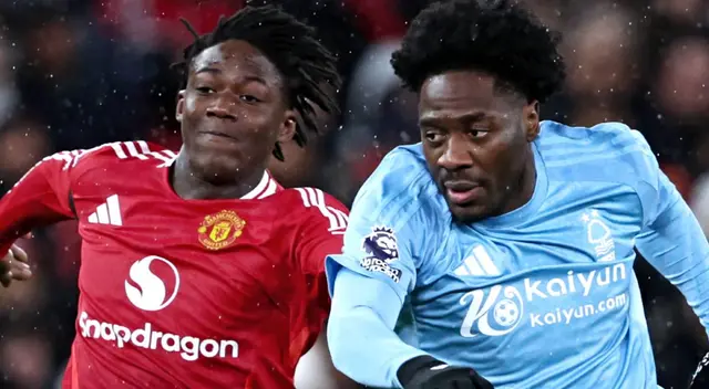 Manchester United vs. Nottingham Forest se enfrentaron por la Premier League.
