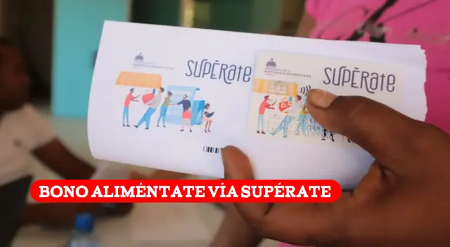 El Bono Aliméntate se paga por la tarjeta Supérate y es uno de los más populares de República Dominicana. El Bono Aliméntate se paga por la tarjeta Supérate y es uno de los más populares de República Dominicana.