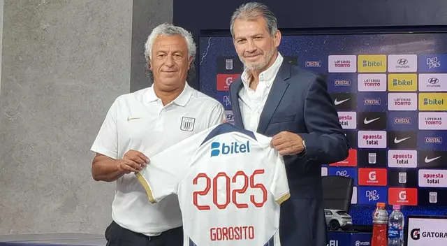 Néstor Gorosito será el entrenador de Alianza Lima por toda la temporada 2025.