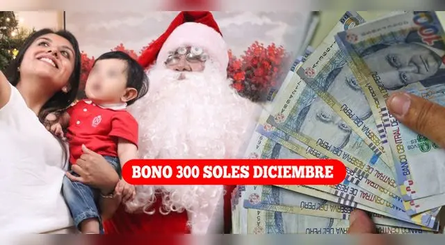 El Bono 300 soles es popularmente conocido como el el aguinaldo de fin de año.