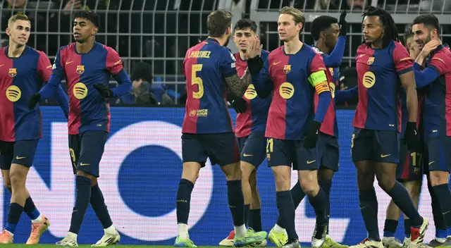 Barcelona se colocó en el segundo lugar de la UEFA Champions League 2024-25.
