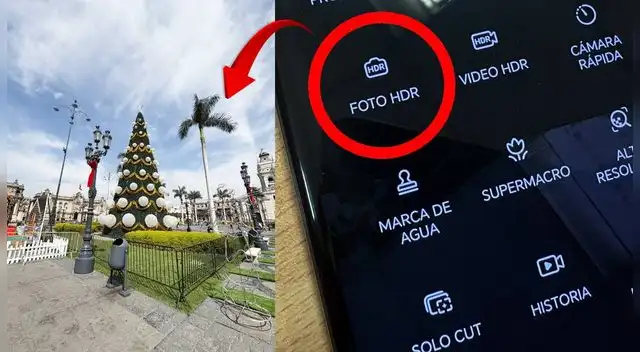Conoce todo sobre el Modo HDR al tomar fotografía con cámara smartphone Android.