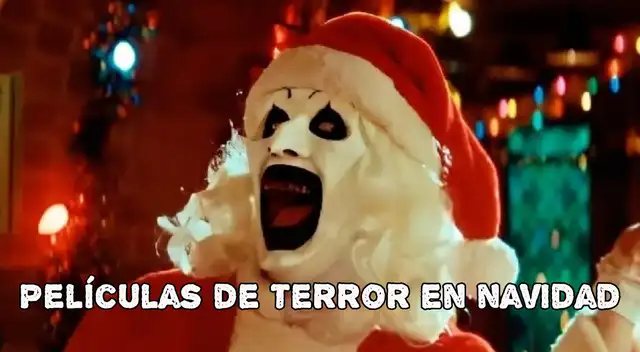 En Navidad podrás ver diversas películas de terror según tus gustos.