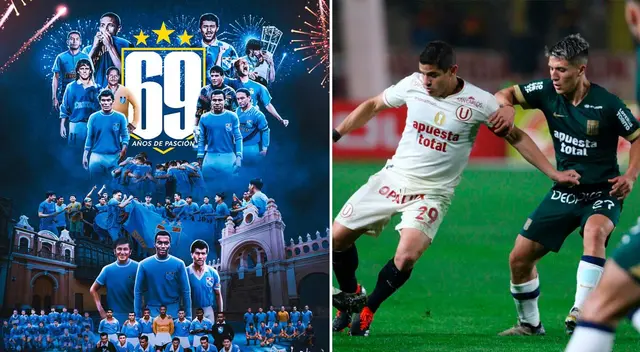 Saludos de clubes de Liga 1 por aniversario de Sporting Cristal.