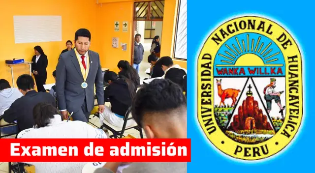 Lista de ingresantes a la Universidad Nacional de Huancavelica semestre 2025-I.