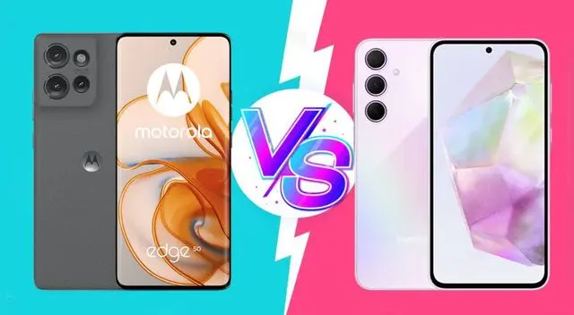 Conoce las características, ficha técnica y precio del Motorola Edge 50 y Galaxy A35 de Samsung.