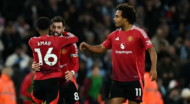 Manchester United venció 2-1 a Manchester City por el clásico de la Premier League 2024-25 Manchester United venció 2-1 a Manchester City por el clásico de la Premier League 2024-25