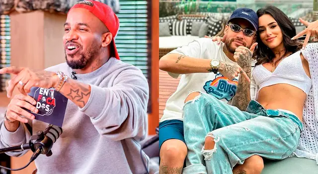 Farfán se fotografió junto a la novia de Neymar. Farfán se fotografió junto a la novia de Neymar.