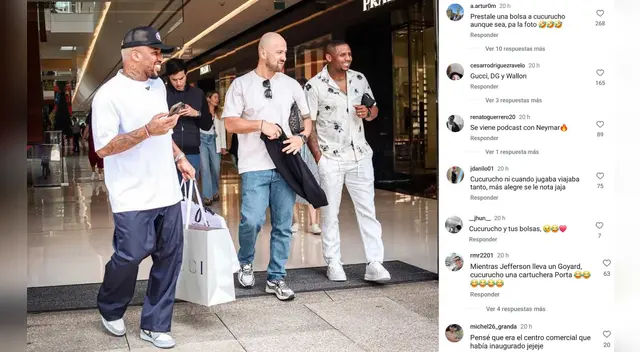 Jefferson Farfán y Roberto Guizasola estuvieron en Brasil para entrevistar a André Carillo.