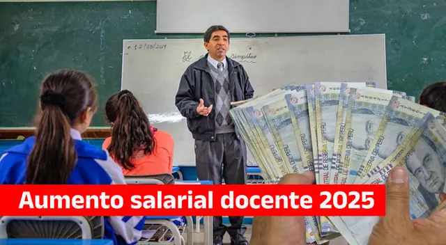 Conoce el monto que se le agregará al salario de los docentes en 2025. Conoce el monto que se le agregará al salario de los docentes en 2025.