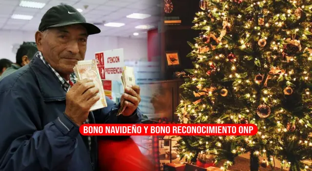 El Bono Navideño y Bono Reconocimiento ONP es uno de los apoyos más populares del país. El Bono Navideño y Bono Reconocimiento ONP es uno de los apoyos más populares del país.