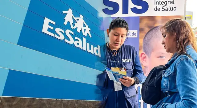 EsSalud y SIS: consulta el acceso a estos servicios del Perú