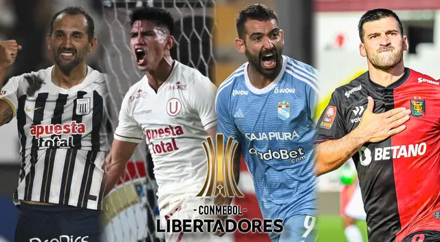 Alianza, Universitario, Cristal y Melgar disputarán la Copa Libertadores 2025.